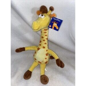 new Toys R Us Mascot Geoffrey Giraffe Plush Stuffed Animal Toy 17" 2017 Retired